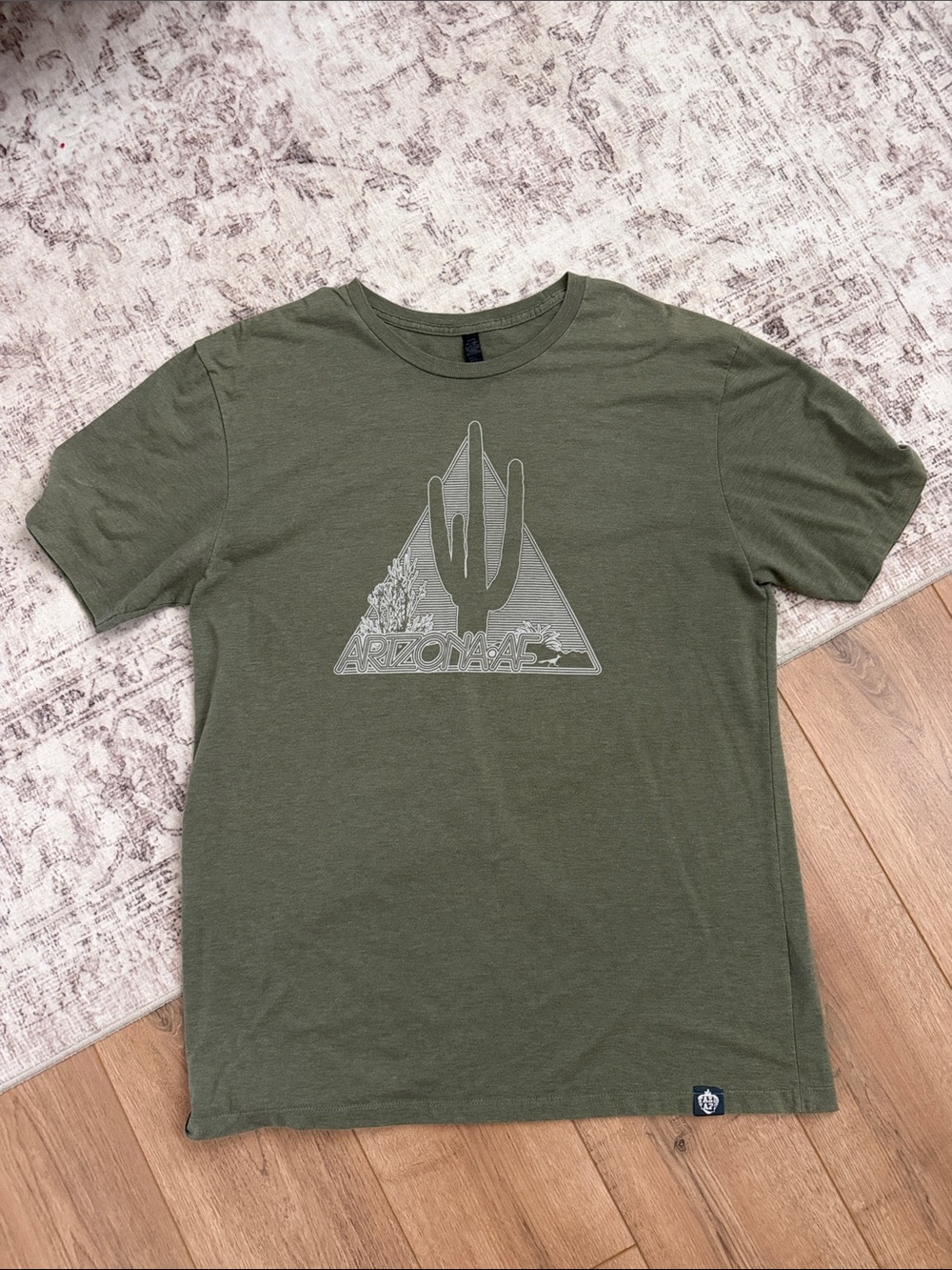 Arizona AF Men's Olive Graphic Tee